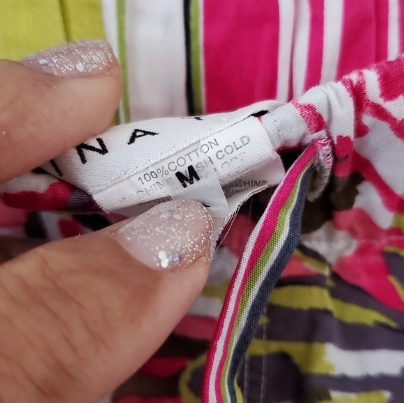 Trina Turk 100% Cotton Floral Pajama PJ Set Size M - Picture 7 of 9